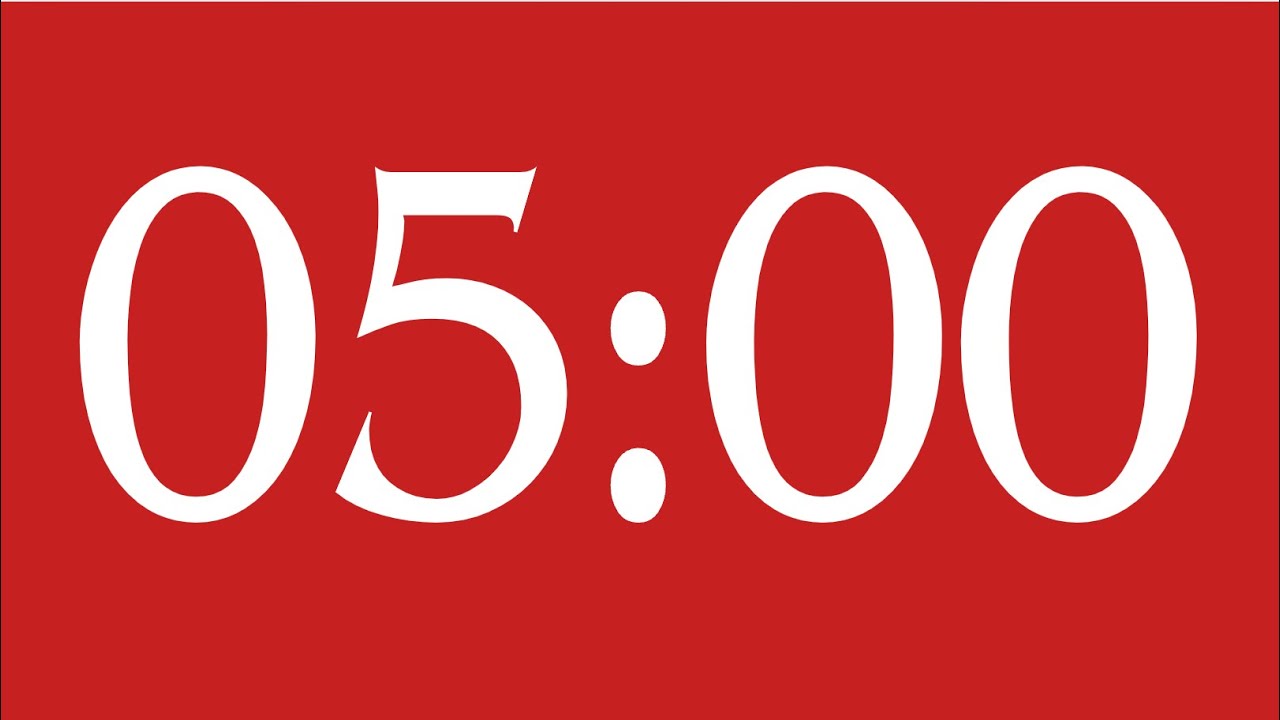 5 Minute Timer