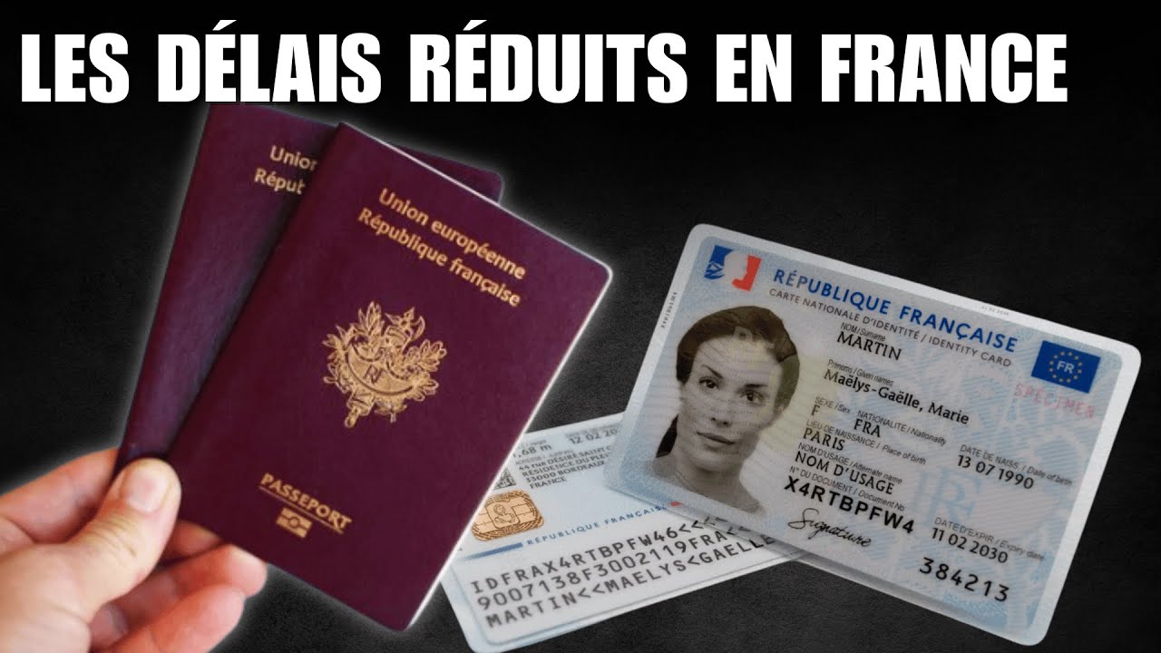 Passeport, carte d'identité : Les délais réduits en France