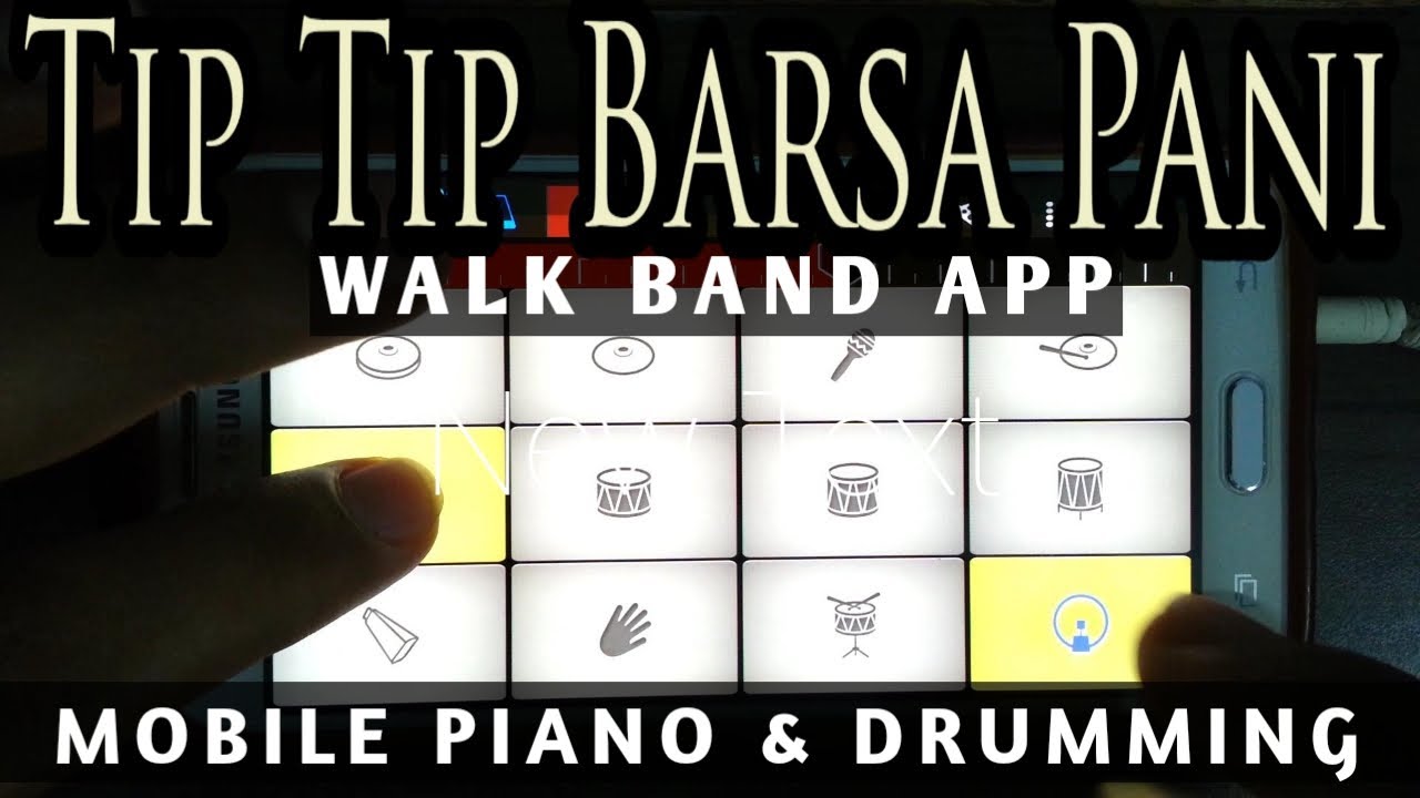 Tip Tip Barsa Pani Mohra Live Mixing Mobile Piano Drumming Keyboard Bollywood Instrumental Walk Band