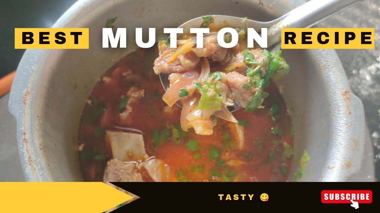Mutton Curry in Pressure Cooker #muttoncurry #nonvegrecipe