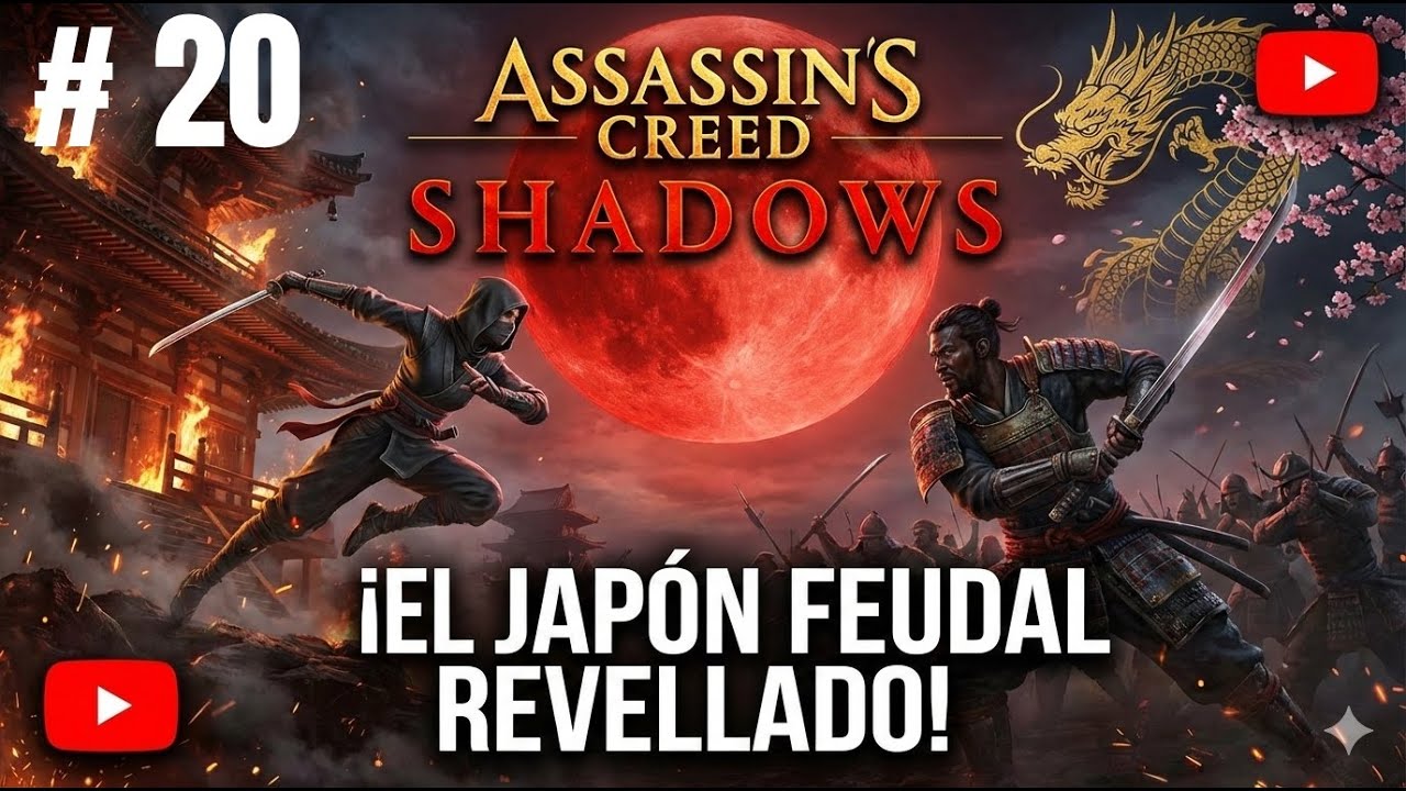 ASSASSIN’S CREED SHADOWS #20 (PS5 GAMEPLAY)– El Árbol Enfermizo y la búsqueda de la Señora Nene