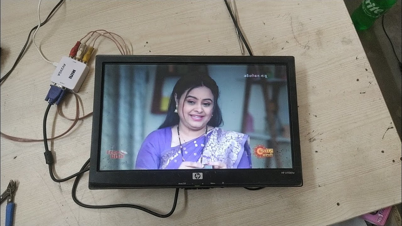 Lcd Monitor ko Tv Kaise banaye very simple
