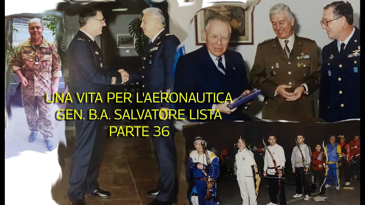 GEN. B.A. SALVATORE LISTA - LA BASE DI CENTOCELLE E IL TIRO CON L'ARCO video 36 di 36