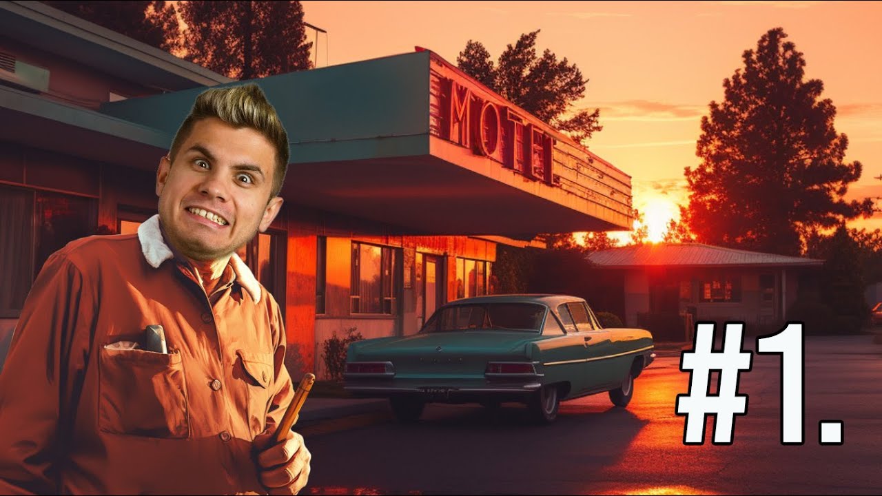 Motel TULAJDONOS lettem!😂- Sunset Motel #1.