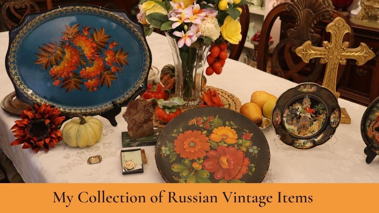 My Collection of Russian Vintage Items!!