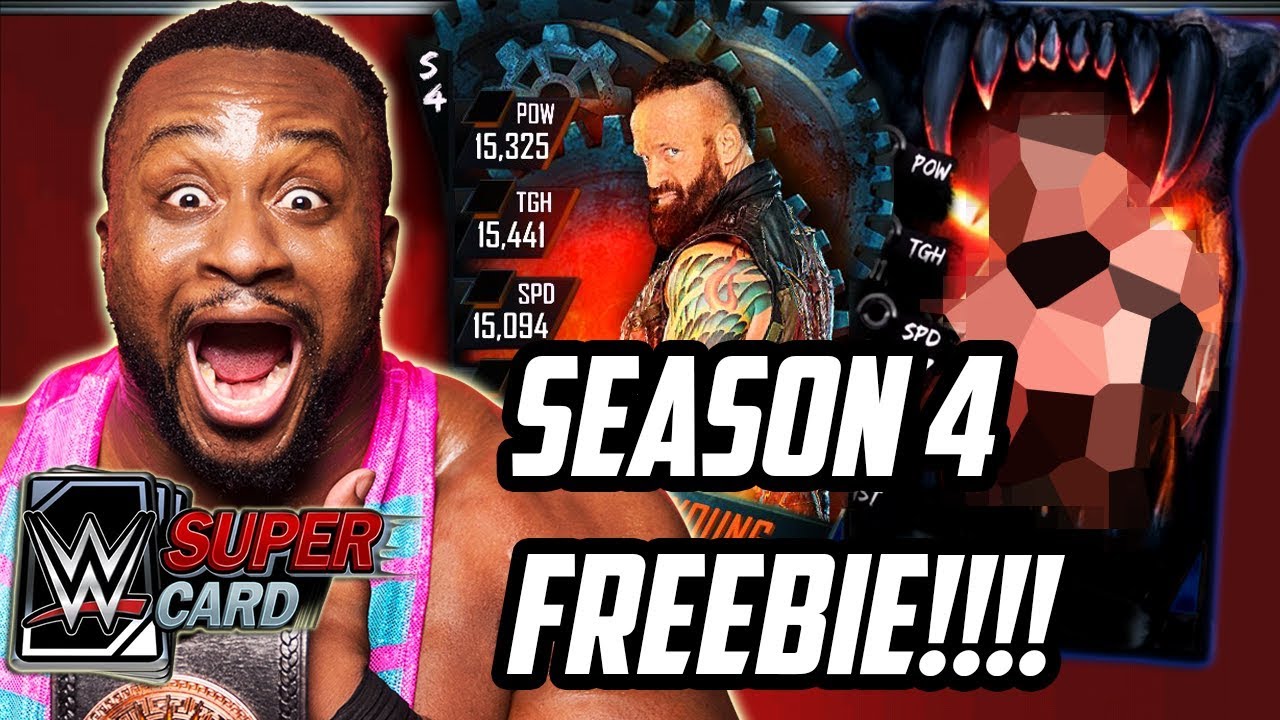 WWE SUPERCARD SEASON 4 BEAST FREEBIE!!!