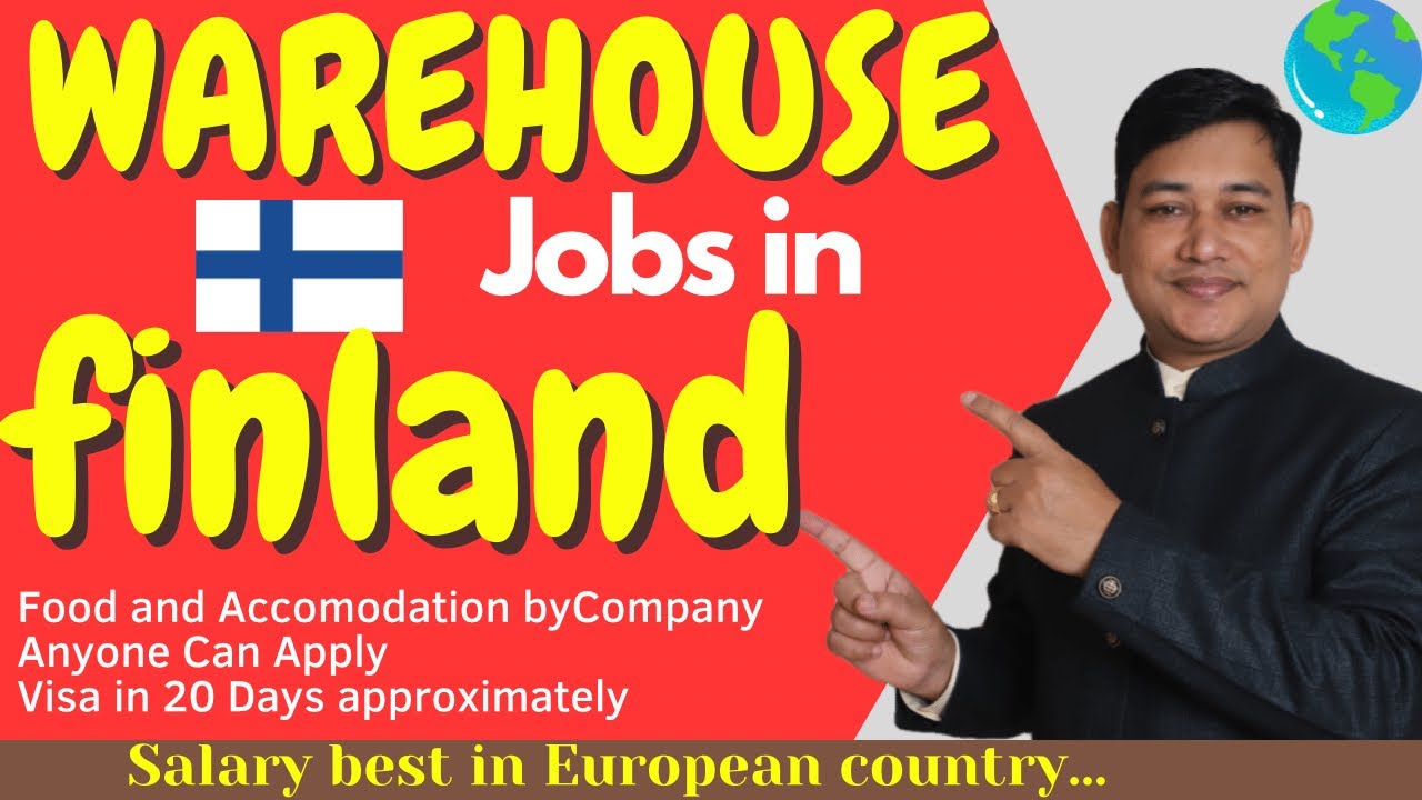 WAREHOUSE JOBS IN FINLAND || 12 Different Job Positions in Finland Warehouse Jobs
