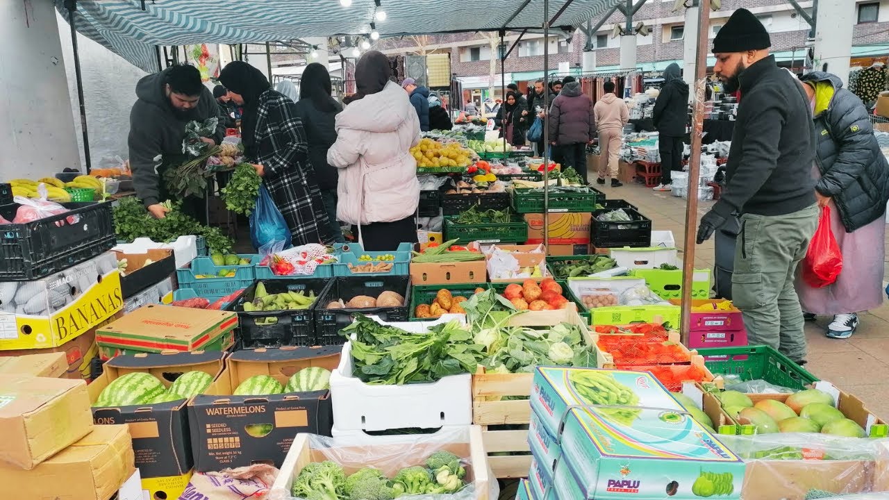 London Canning Town Chrisp Market Walk | Stratford Village | 4k HDR 🇬🇧
