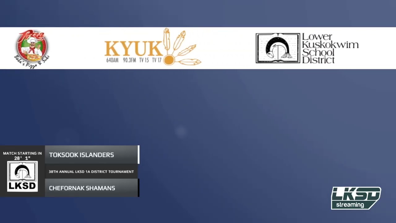 Boys 5/6th Place Game - Toksook Bay Islanders Vs Chefornak Shamans