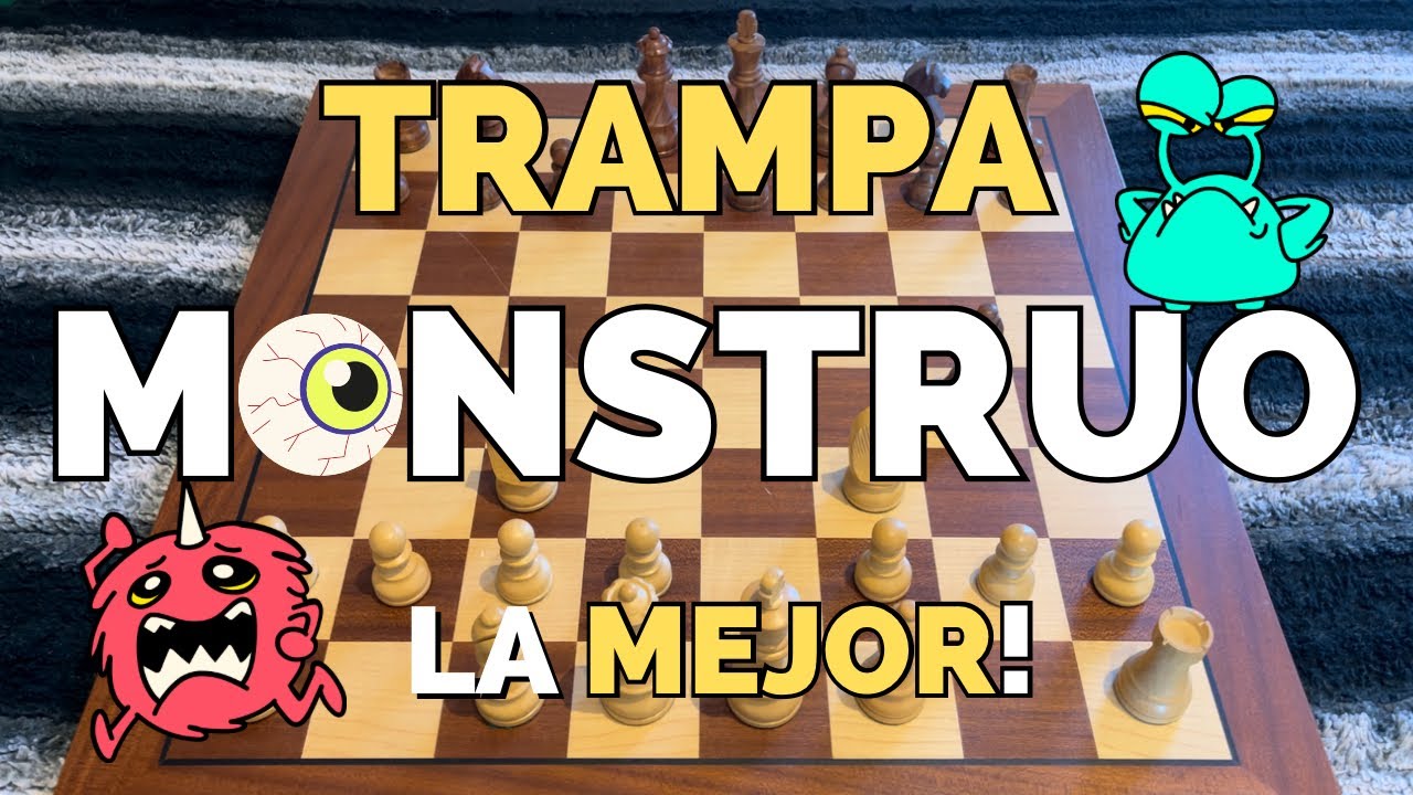 GANA 9/10 PARTIDAS con la TRAMPA MONSTRUO😈♟️