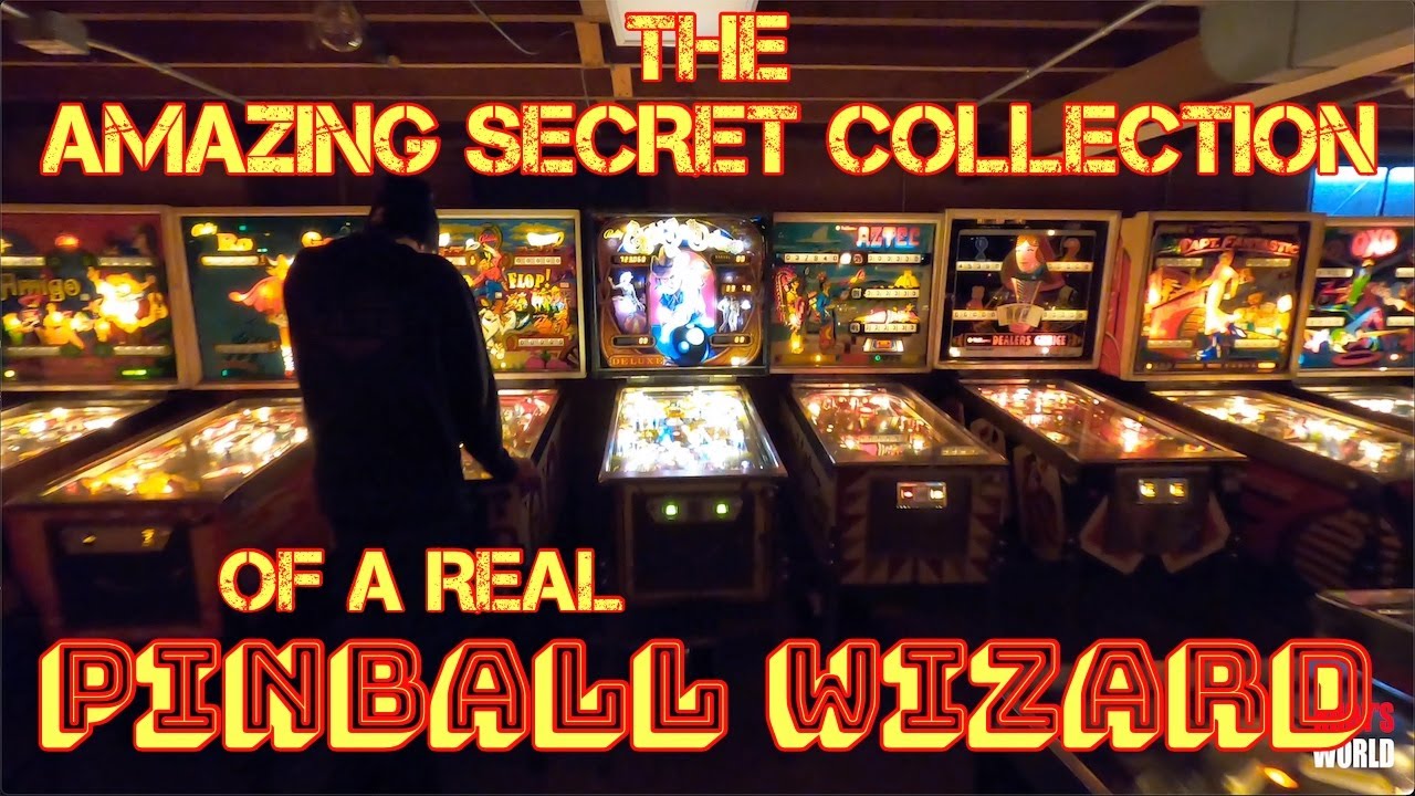 Visiting The Amazing Vintage PINBALL MACHINE Collection Of JOHN PEDERSEN