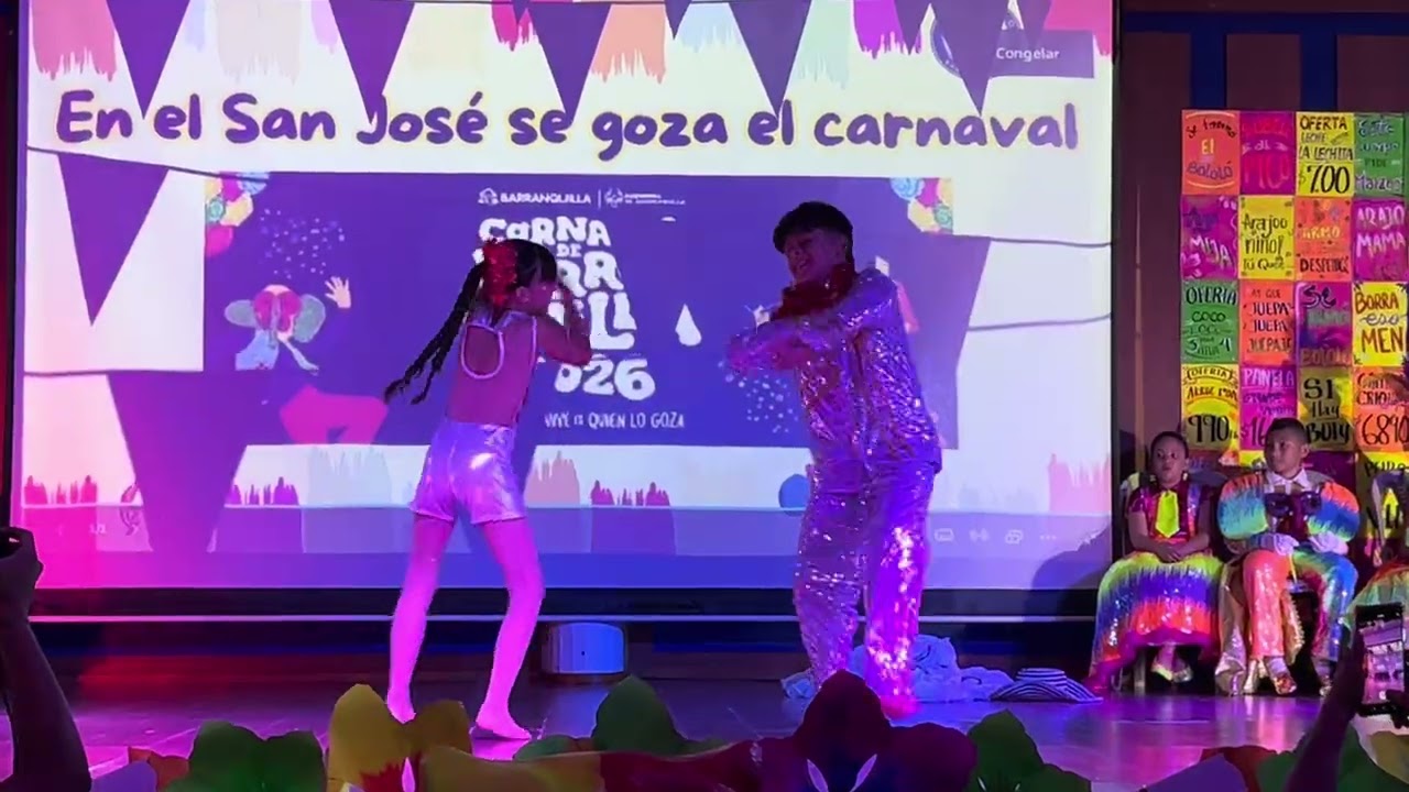 Coronación reina y rey del Carnaval 2026 colegio San José 4C 