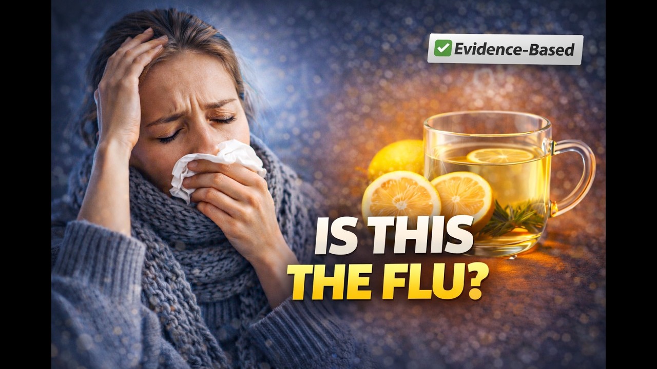 🤒 Is This the Flu? | Symptoms & Evidence-Based Ways to Recover