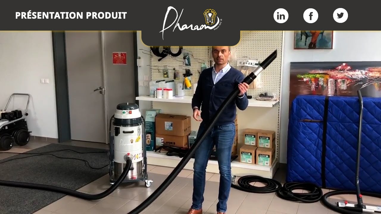 Présentation du nouvel aspirateur 202DS Brushless