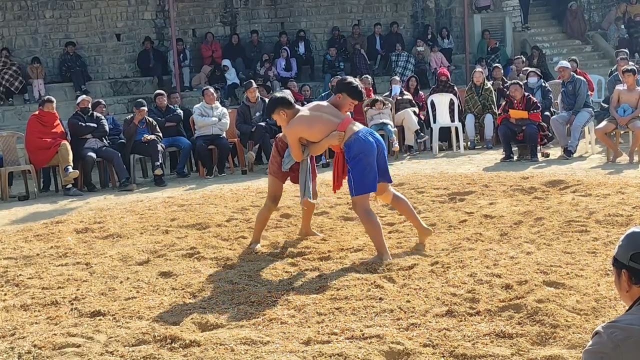Under 15 semifinals 54th Thuvopisu Sühkrünye wrestling2026 #naga #wrestling 