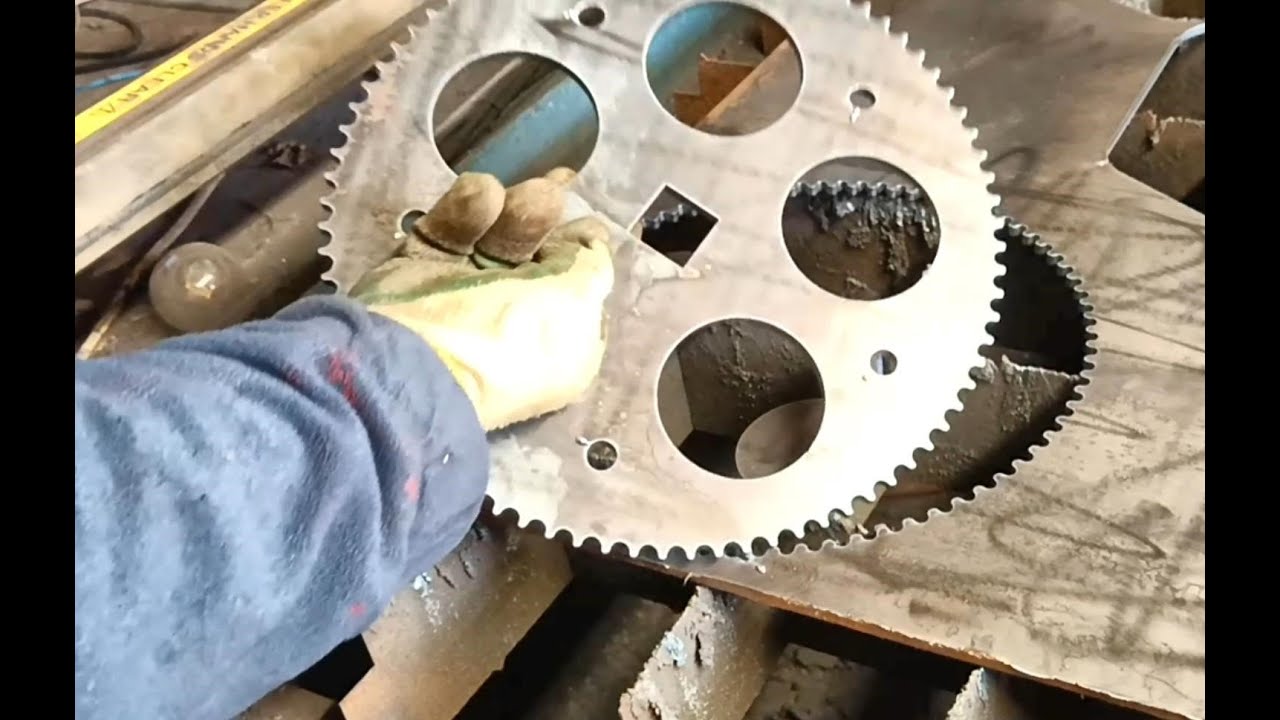 How To Draw And Cut Homemade Sprockets On The Extreme CNC Plasma Cutter