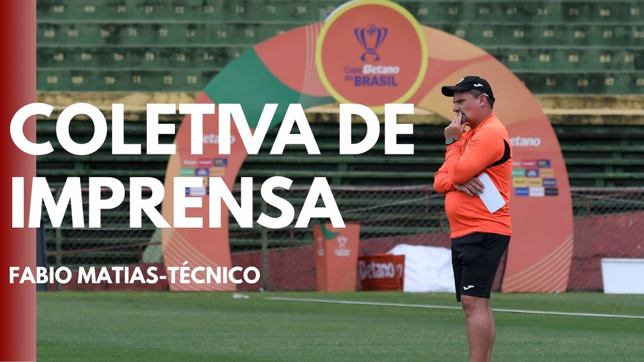 Coletiva com Fabio Matias || LUSA TV