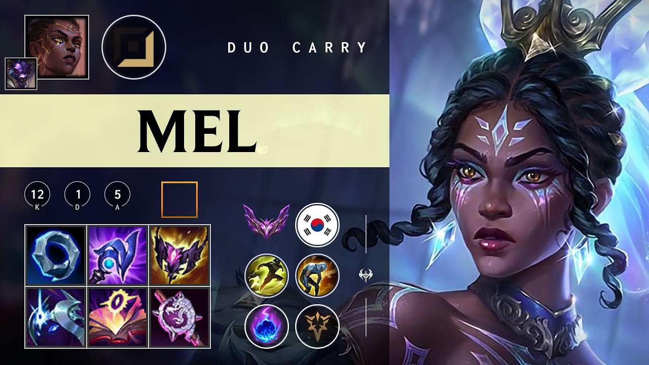 Mel Carry vs Sivir - KR Master Patch 26.03
