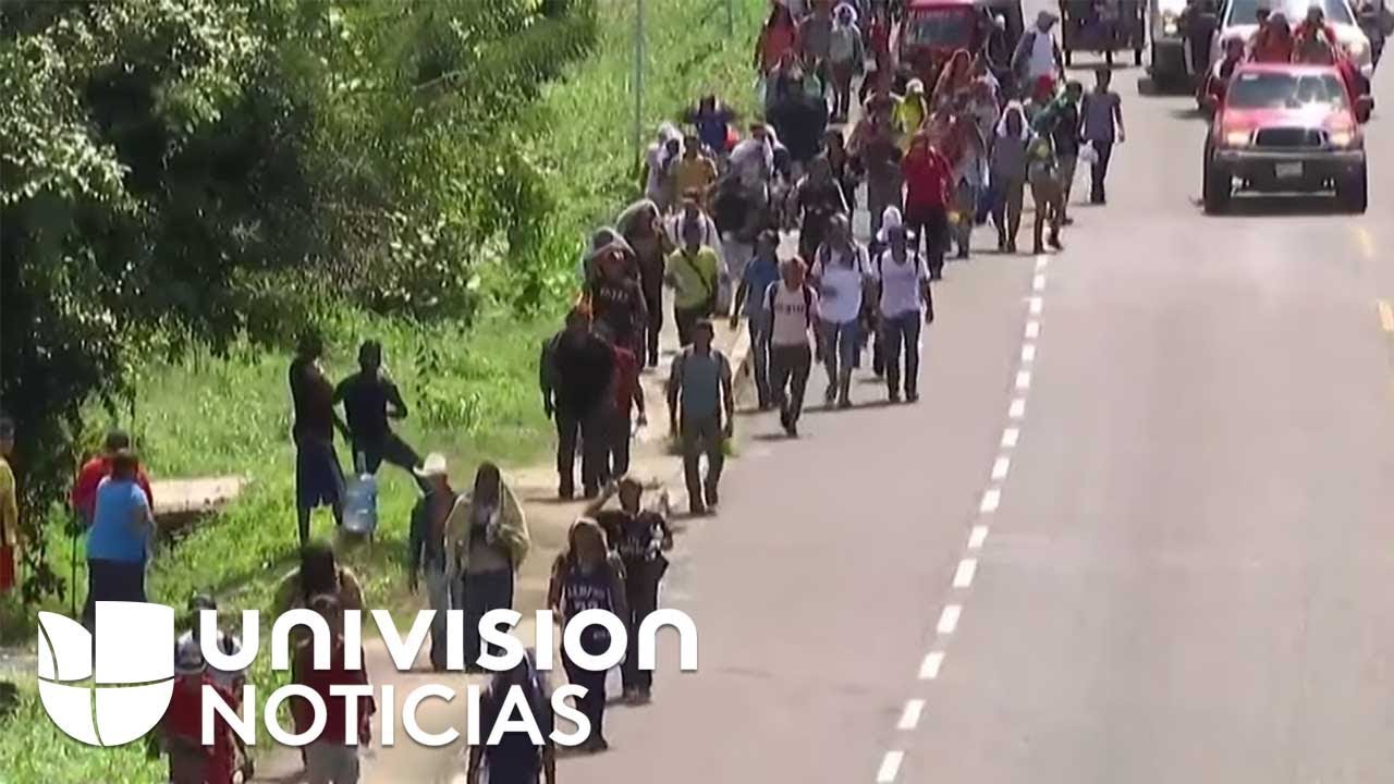 Así avanza por México la caravana de migrates