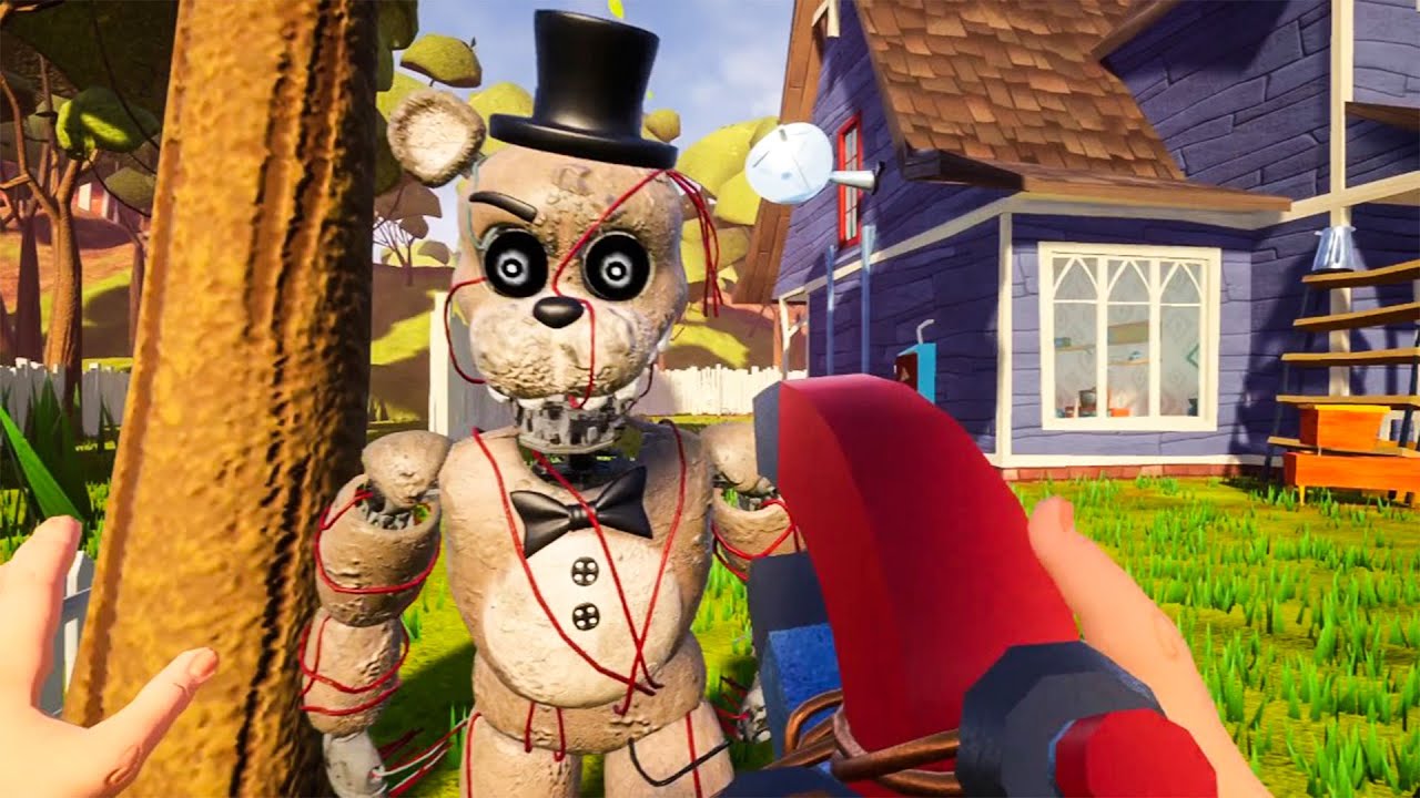 This IGNITED FREDDY Mod is TERRIFYING in Hello Neighbor!