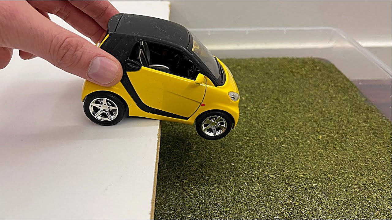 Cool Diecast Model Cars Sliding Into The Spicy Water