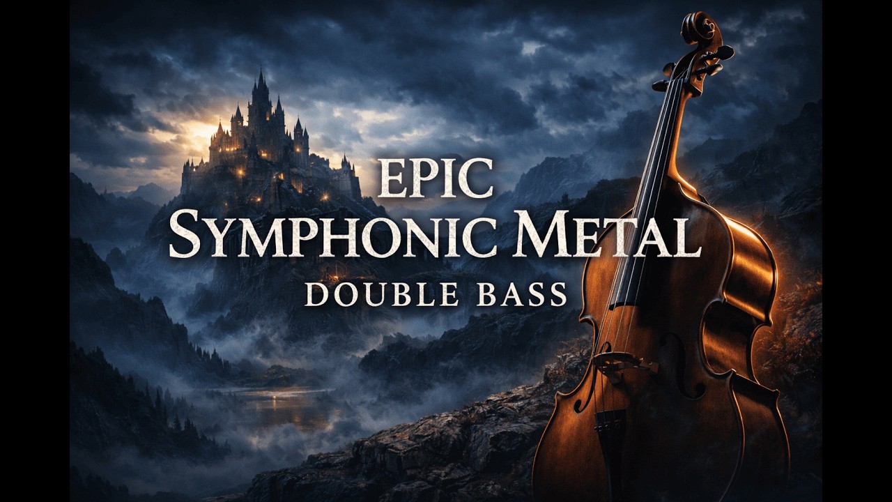 Contrabajo Épico + Metal Sinfónico 🎻⚔️ Música Instrumental para Concentración Profunda