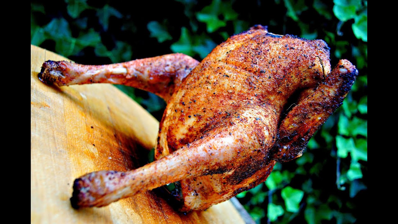BEER CAN CHICKEN  Video Recipe - Crispy Skin - How To make Beer Can Chicken with American Dry Rub