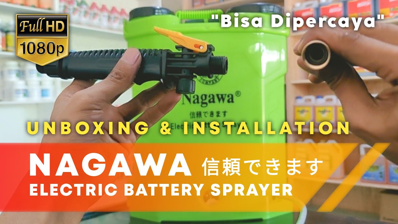 Alat Semprot Pertanian: NAGAWA Electric Battery Sprayer
