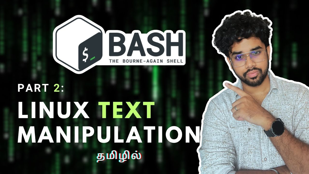 Learn Linux Text Manipulation Commands Regex in Tamil | Linux Part 2 | Feat. Greens Technologies