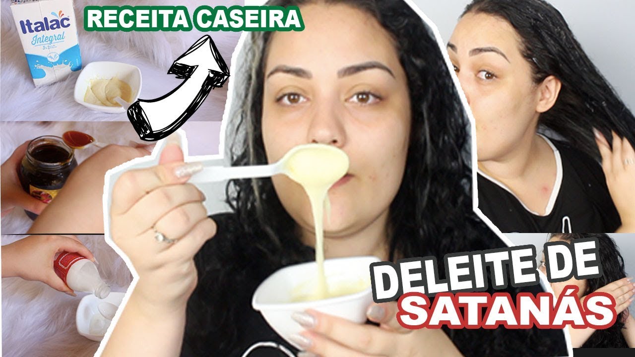 A GORORÓBA CASEIRA QUE HIDRATA O CABELO! #NãoCortaRecuperaAmiga