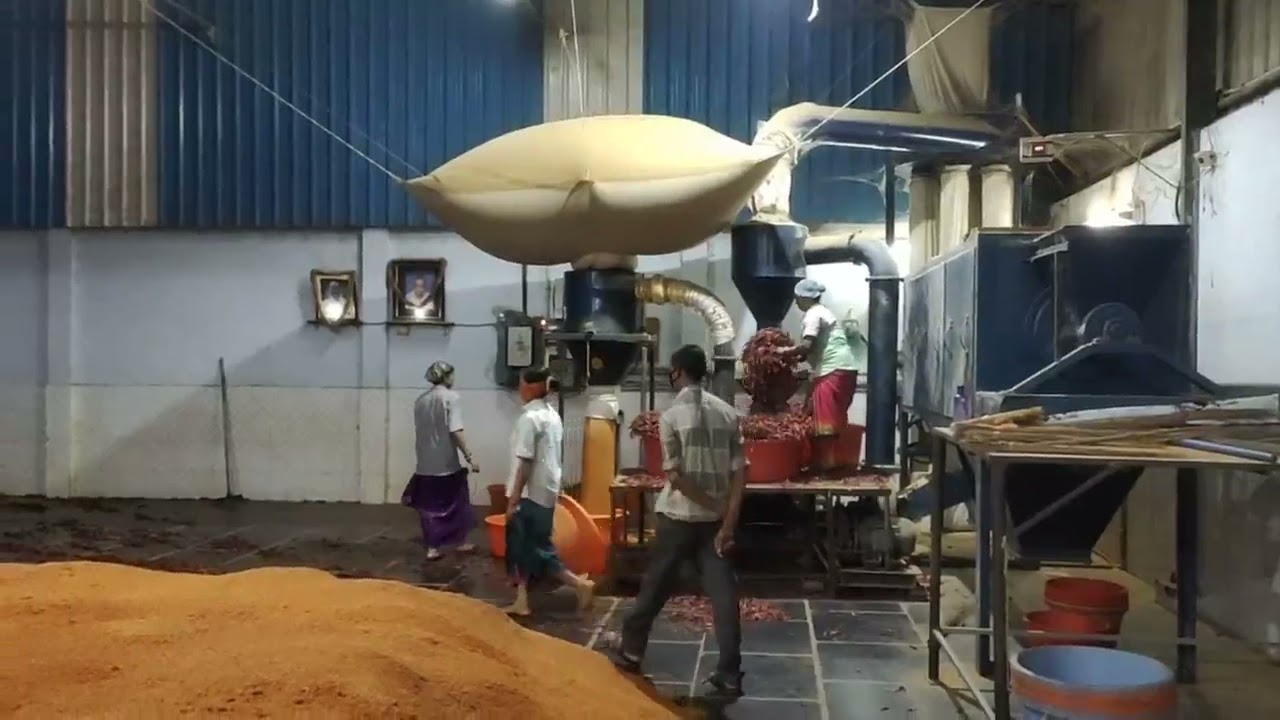 Red Chilli Powder Manufacture Machine Guntur