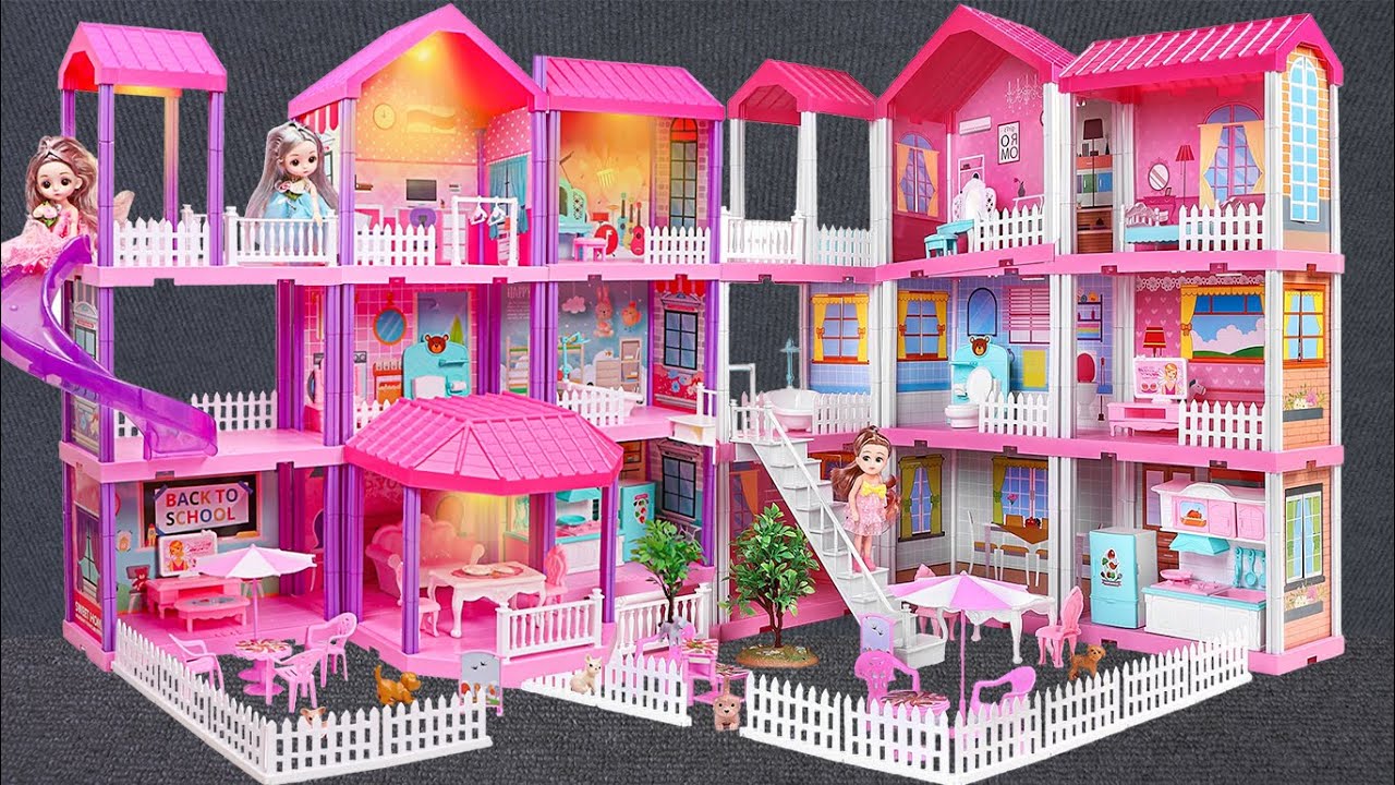 14 Minutes Satisfying with Unboxing Dream Princess House Toy set ASMR | Review Toys