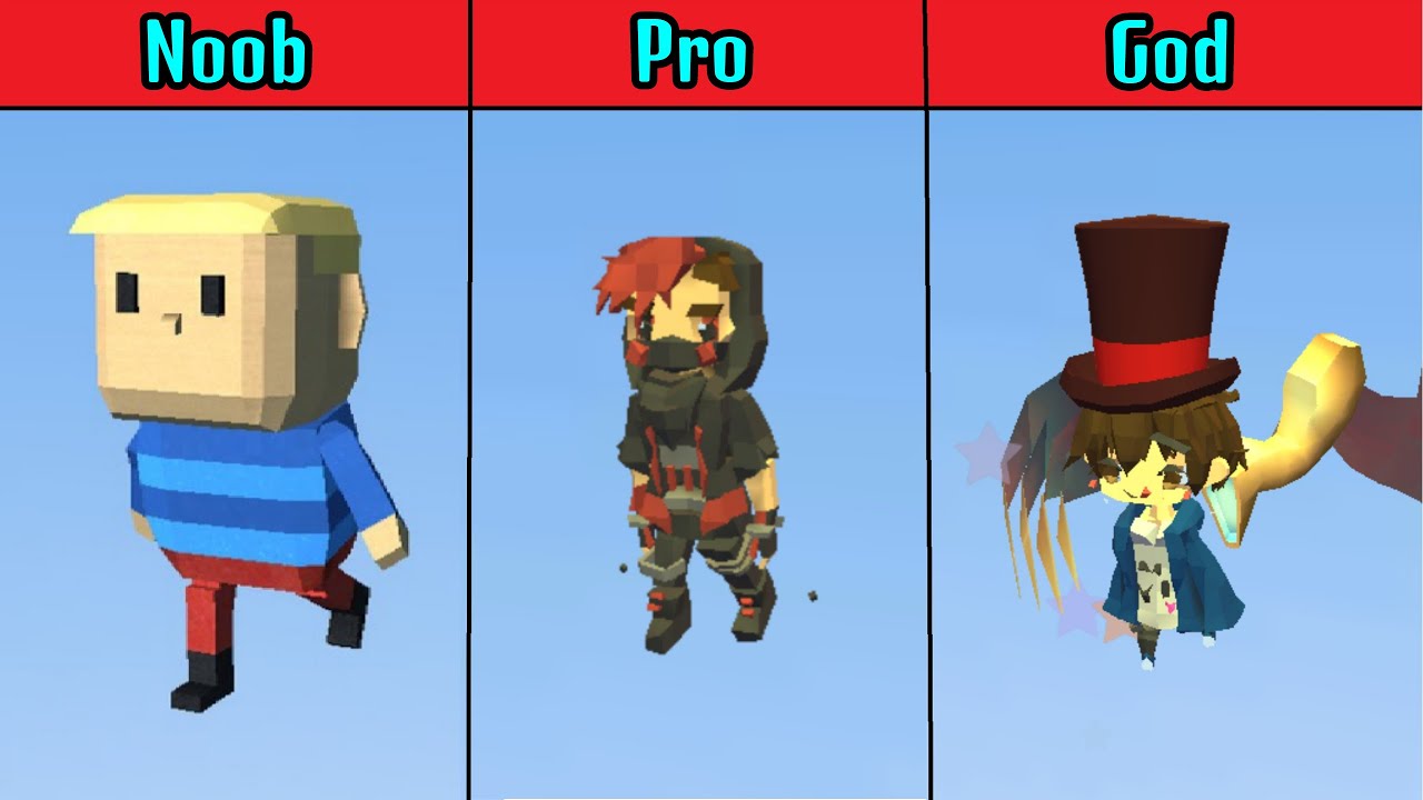 Noob VS Pro VS God | KoGaMa Parkour