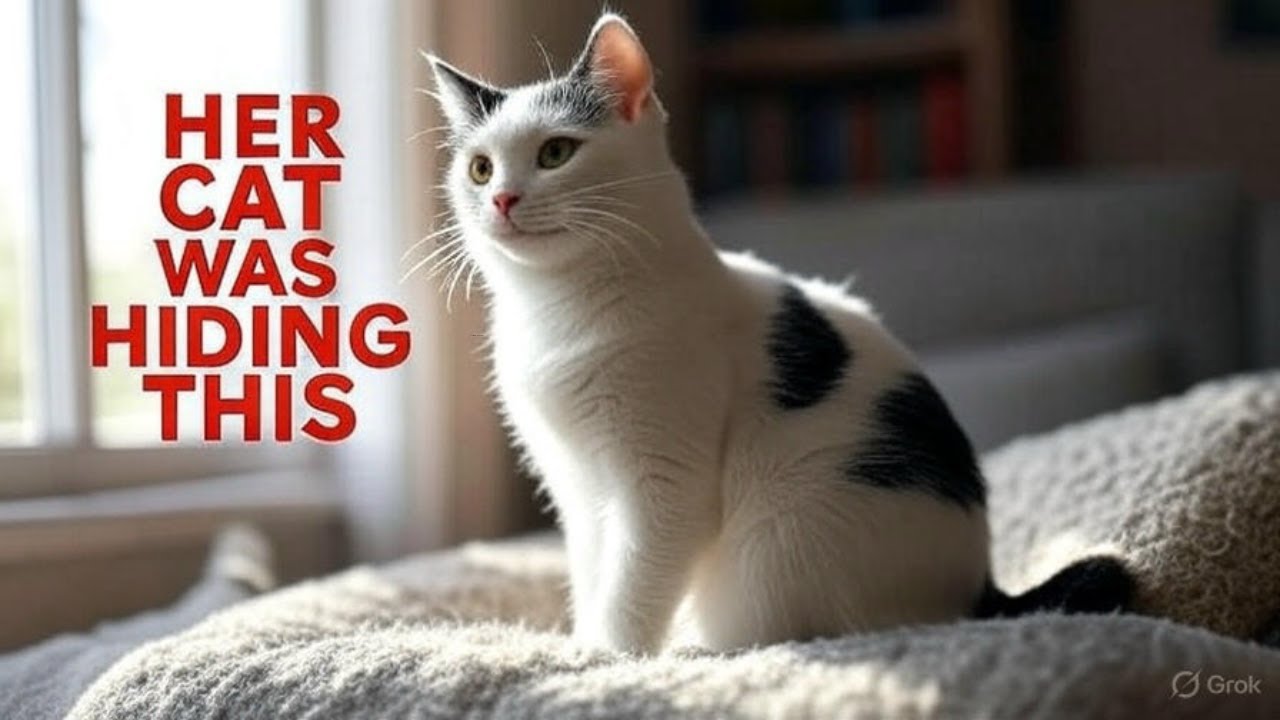 “She Thought Her Cat Was Sleeping… But He Was Secretly Doing This”