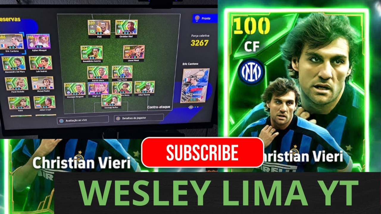 EFOOTBALL2026 (Xbox Séries S) MELHORANDO A PONTUAÇÃO NOSSA CONTA VIERI #efootball2026 #xboxseriess