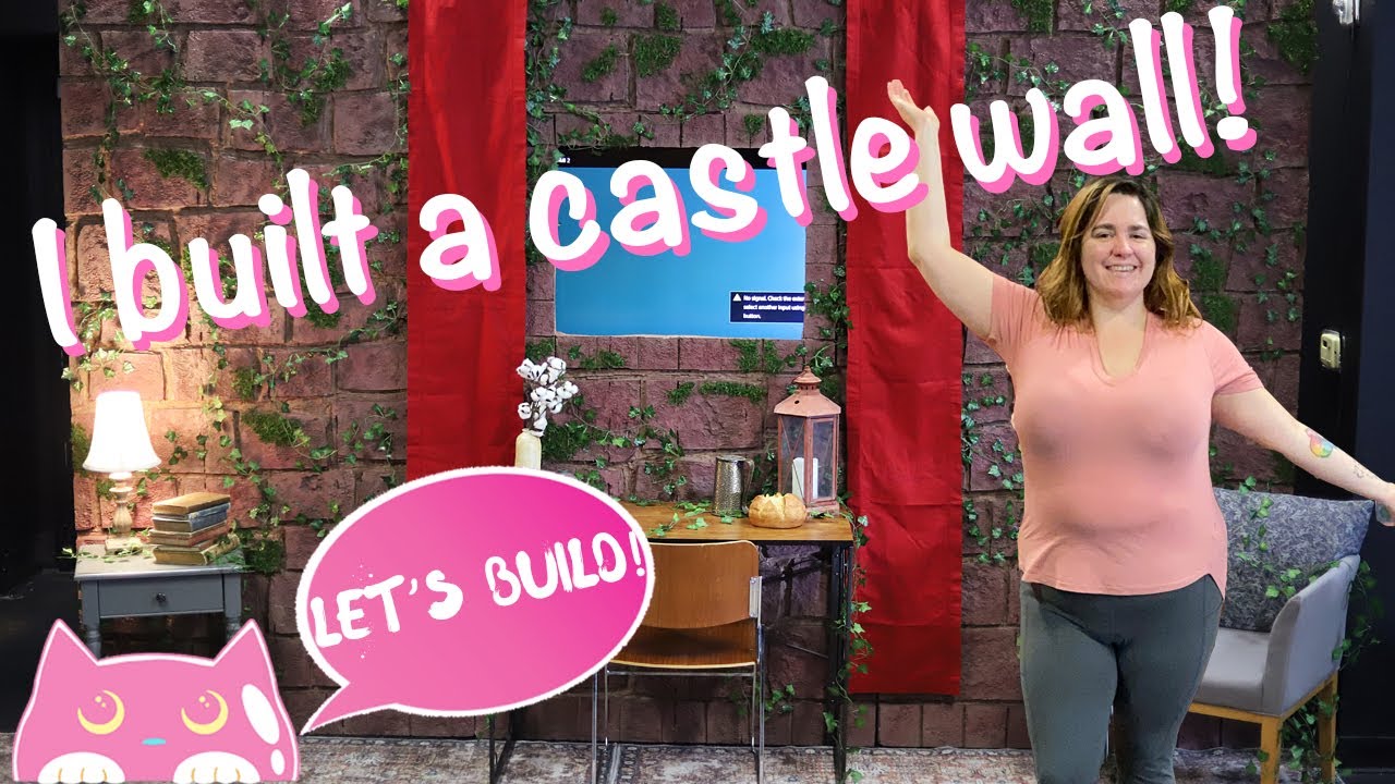 Building a Castle Wall out of Foam