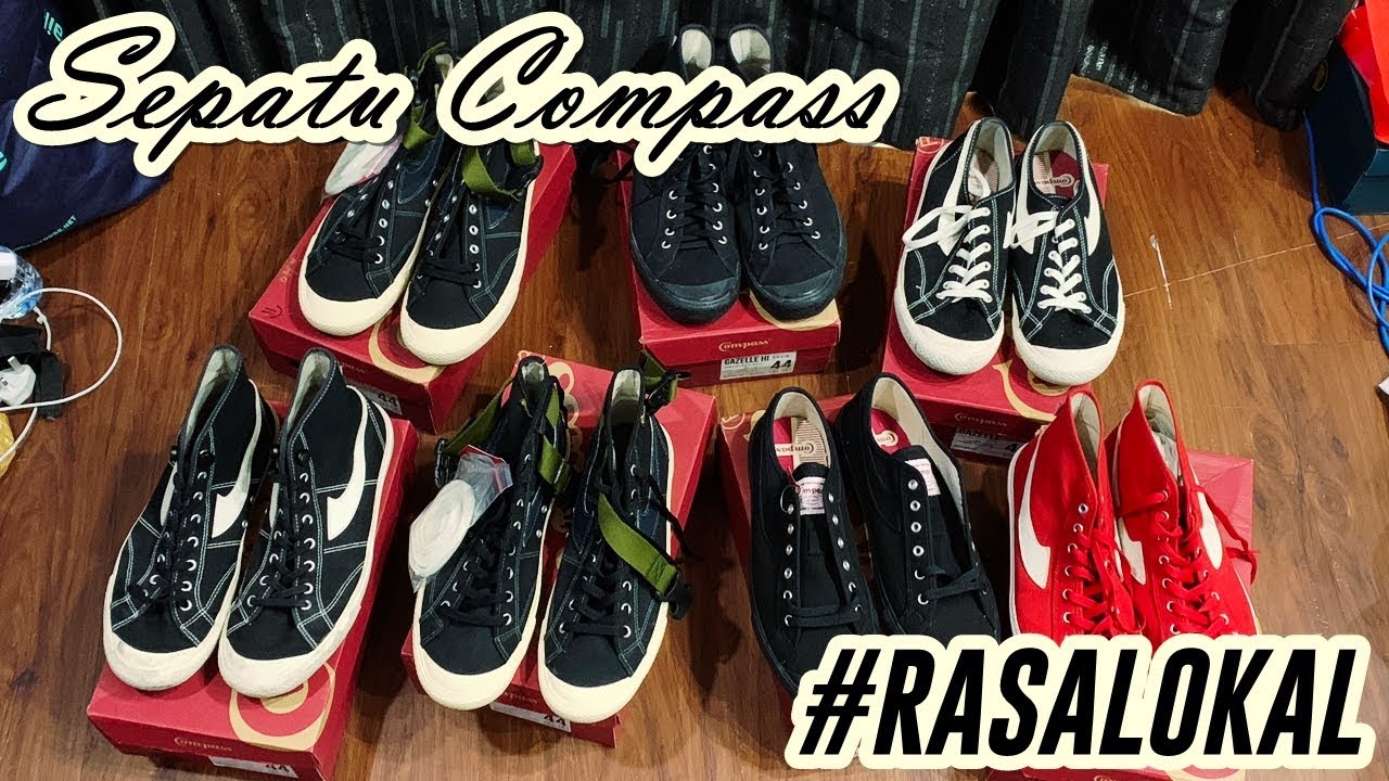 #RasaLokal | UNBOXING 7 SEPATU COMPASS SEKALIGUS !!! #HedonMode