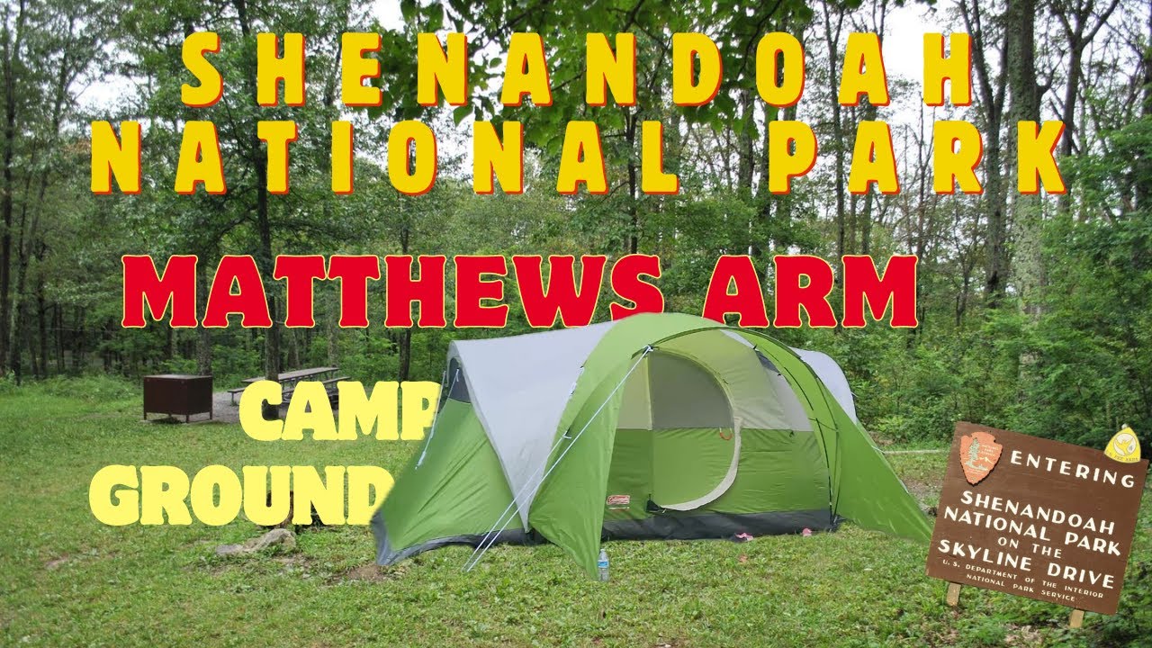First Time Camping at Shenandoah National Park | Mathews Arm | 4K