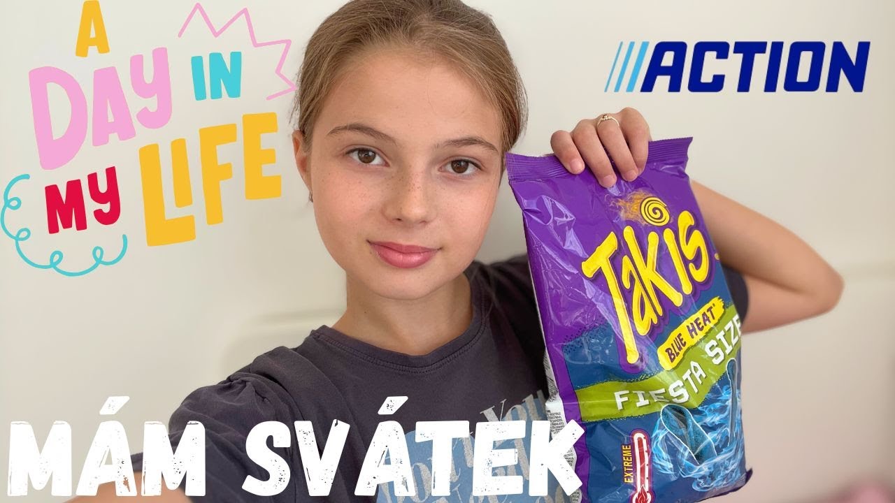 DENNÍ VLOG📹| MÁM SVÁTEK💐| NÁKUP V ACTION🛍️