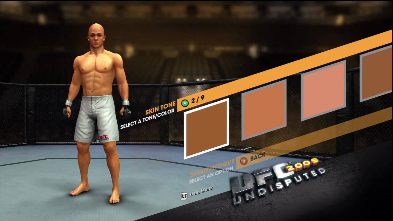UFC 2009 Undisputed Create-A-Fighter (Part 1 of 4)