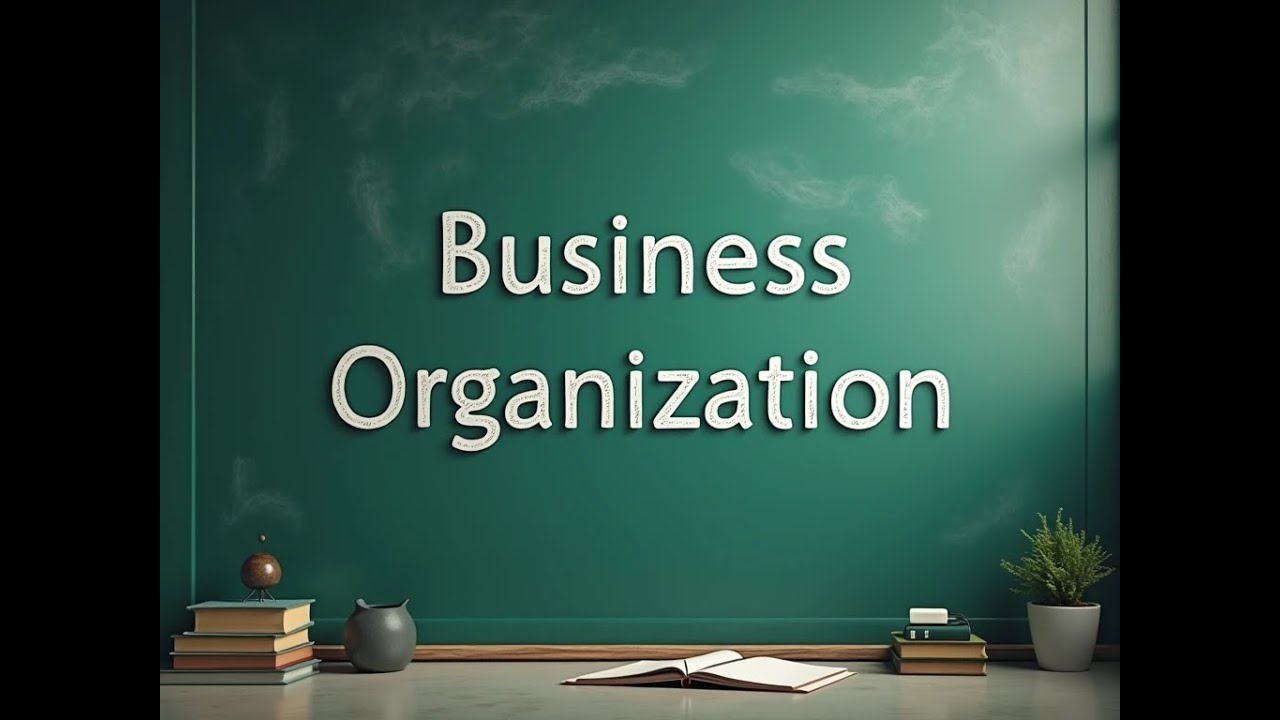ACCA MA1-- LECTURE#20 --- Business Organization & Accounting (Urdu)