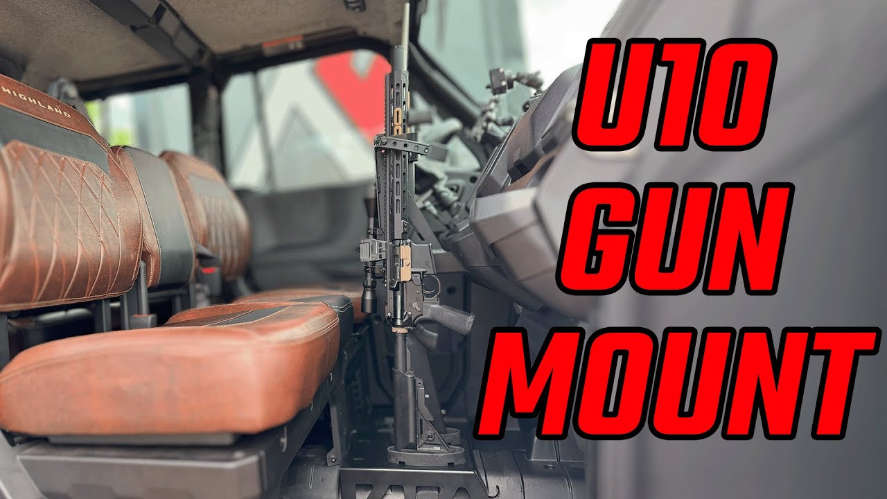 Secure Your Rifle Like a Pro! Thumper Fab Gun Mount for CFMOTO UForce U10 PRO