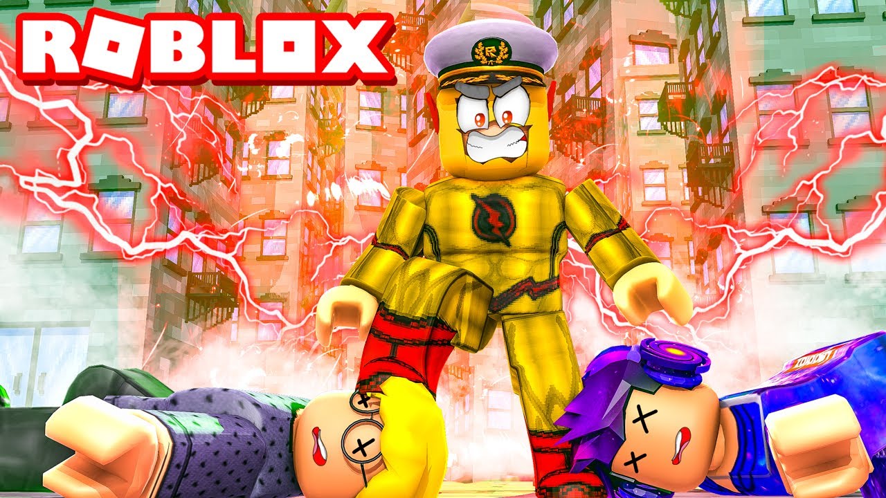 REVERSE FLASH takes over THE WORLD in ROBLOX
