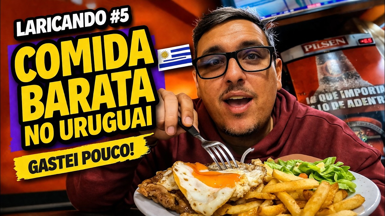 Laricando #5 Montevideo um roteiro comida boa e barata!