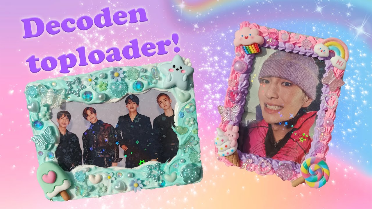 MY FIRST ATTEMPT AT DECODEN TOPLOADER! | DIY | Tips I've learned | Fake whipped cream glue