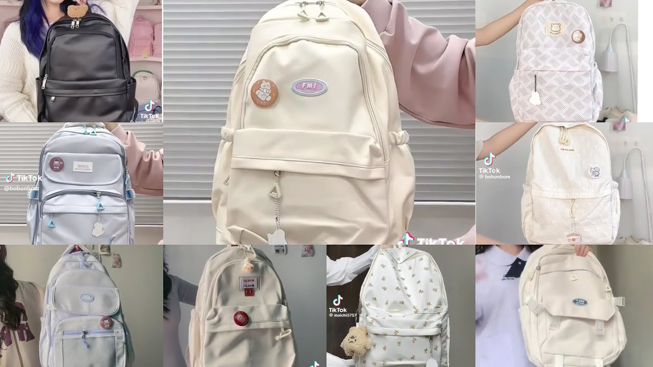 [ShopeeHaul]🛒Tổng hợp những mẫu balo cho năm học mới, đi học đi chơi giá rẻ trên tiktok✨