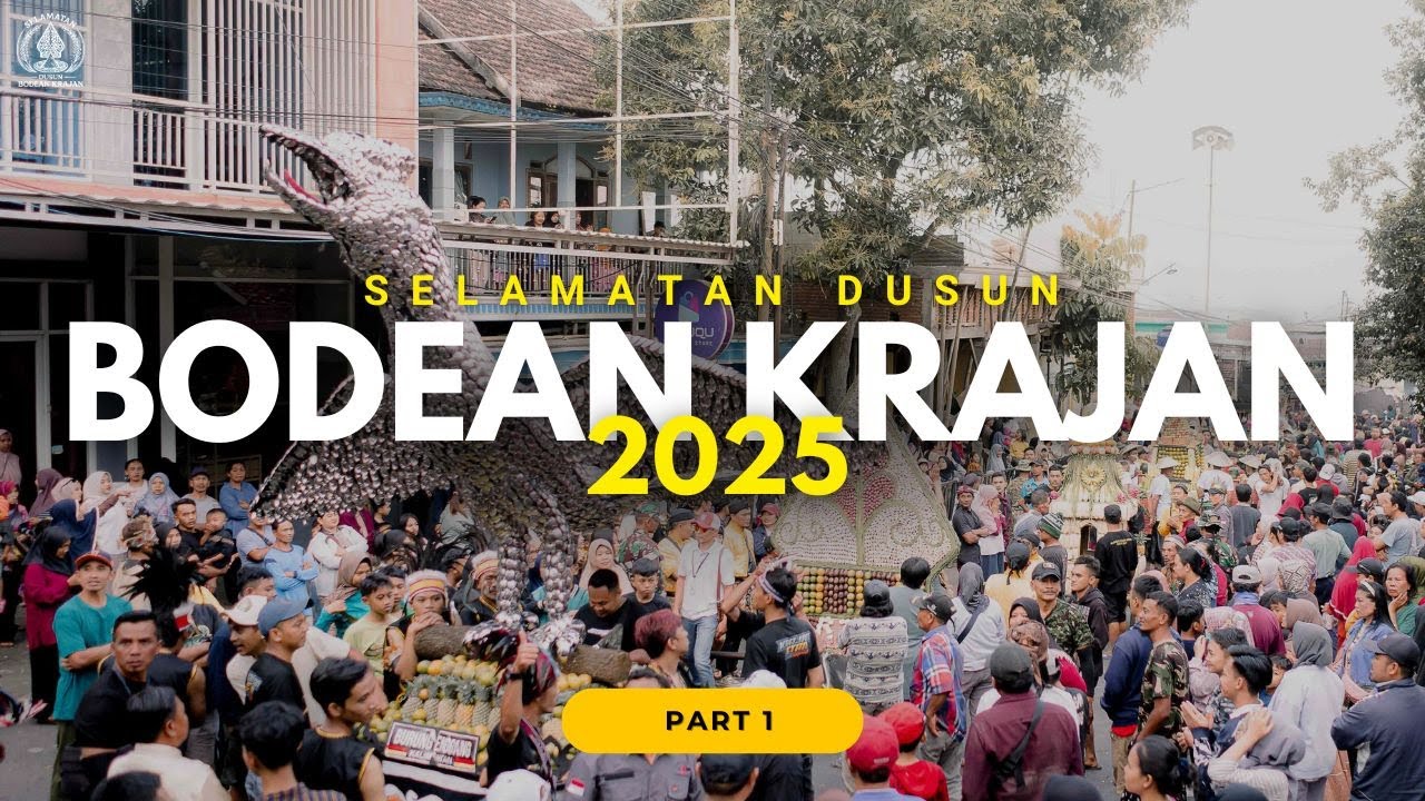 SERU ABIS!!! Ada Burung Besi di Selamatan Dusun Bodean Krajan 2025!!!