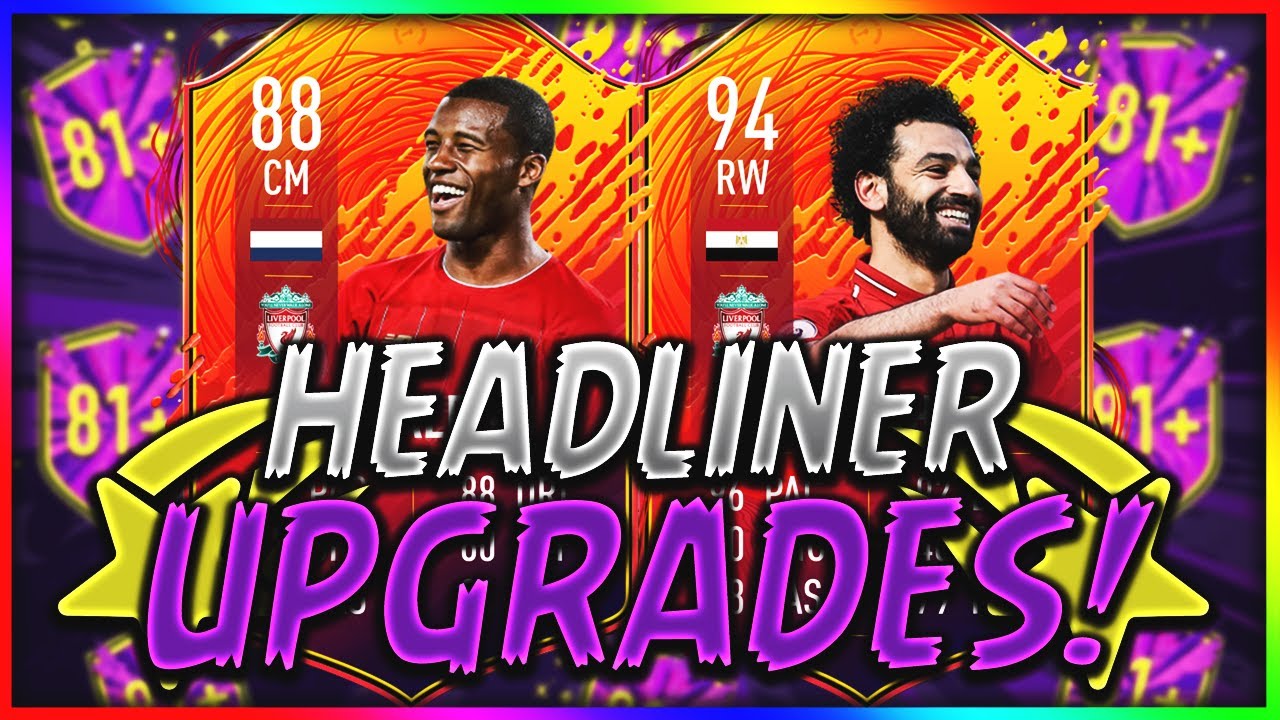 HEADLINER UPGRADES AND UPGRADE SBCS! MARKET MOVEMENTS! FIFA 20 Ultimate Team