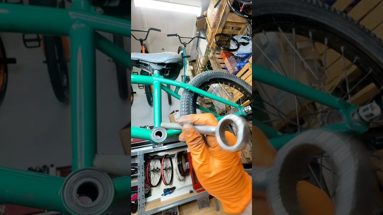 The Most Stubborn Rusty Bottom Bracket!‼️🥵 Extreme BMX Crank Repair 😫 #bmx #bike #youtube