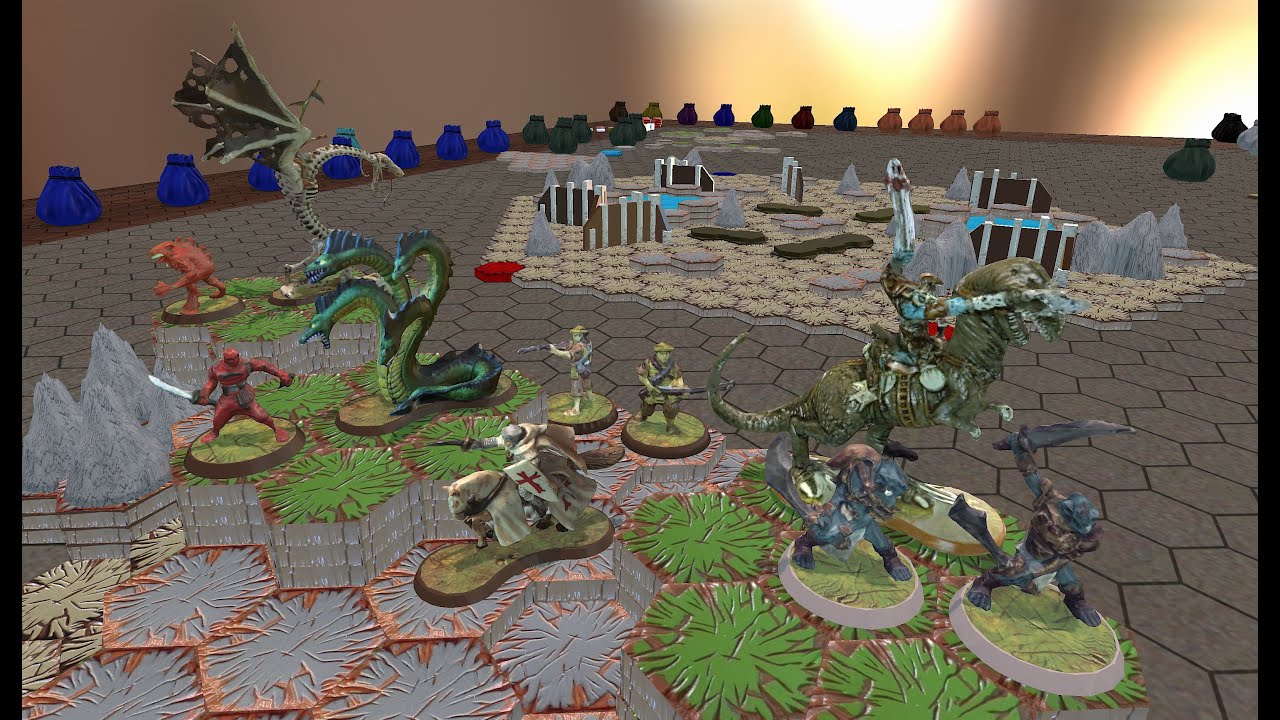 Heroscape - Army Builds Vol. 1 (in Tabletop Simulator)